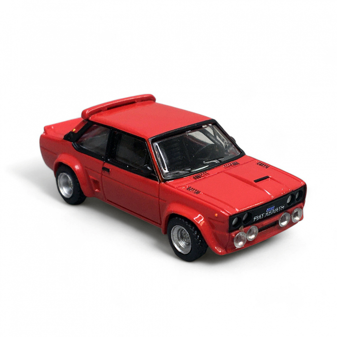 Fiat 131 Abarth, Rouge - Brekina 22651 - HO 1/87