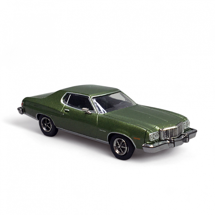 Ford Grand Torino, Vert Foncé Métallique - BREKINA 19726 - HO 1/87