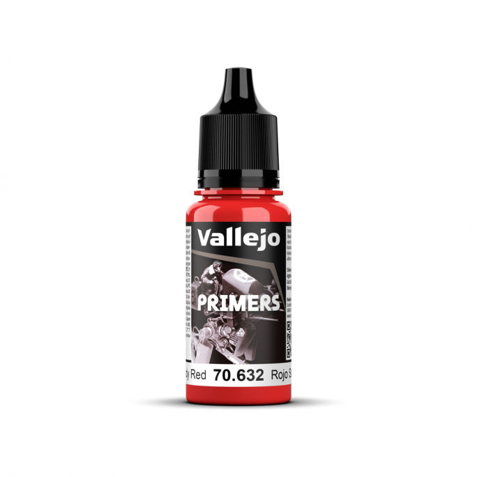 Peinture acrylique "Primers" Base Rouge sang 18                 ml - VALLEJO 70.632