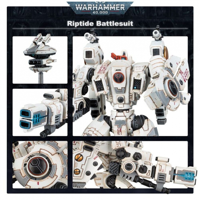 Warhammer 40,000 : T'Au Empire / Riptide Battlesuit - WARHAMMER 56-13