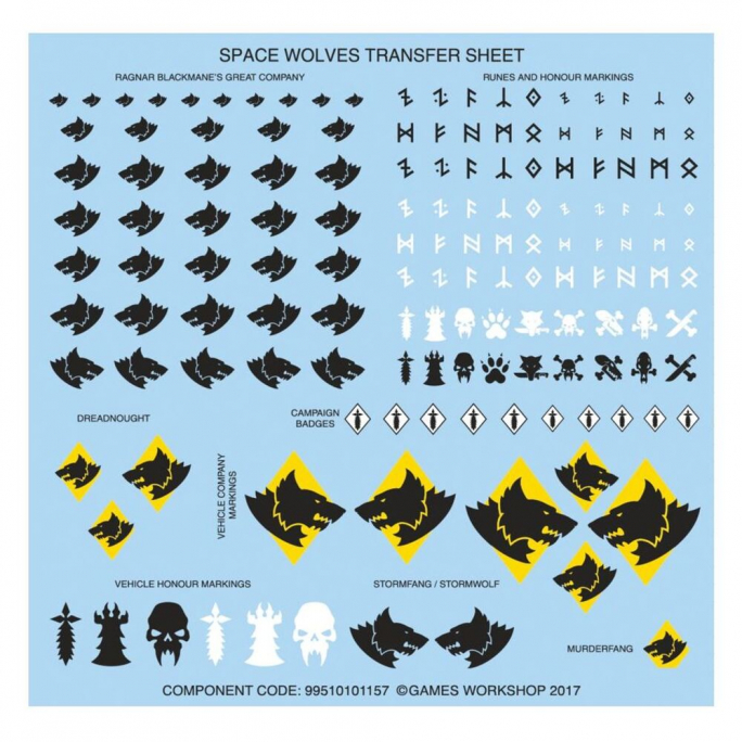 Warhammer 40,000 : Space Wolves Combat Patrol - WARHAMMER 53-37