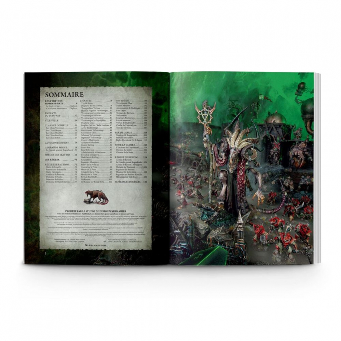 Warhammer Age Of Sigmar : Tome de bataille du chaos Skavens - WARHAMMER 90-24