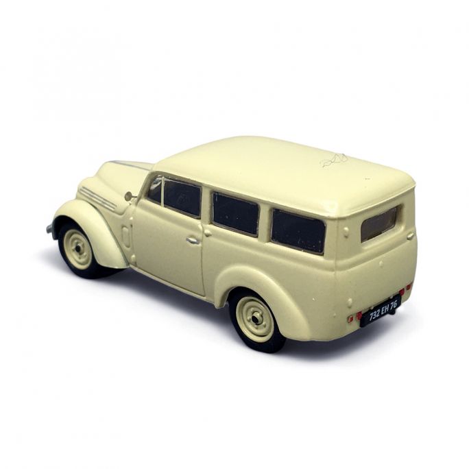 Renault Juvaquatre Familliale Vitré, Beige - REE CB-177 - HO 1/87