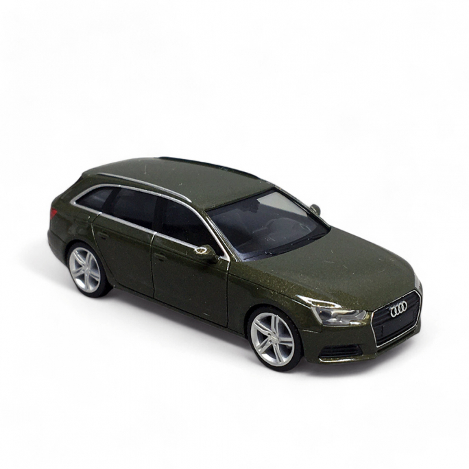 Audi A4 Avant, vert district métallisé - Herpa 038577-004 - HO 1/87