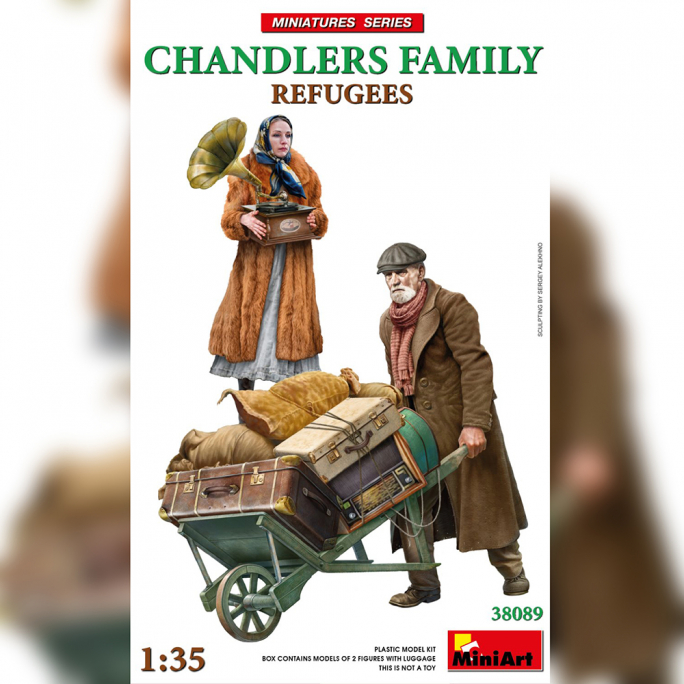 Réfugiés - Famille Chandler - MINIART 38089 - 1/35