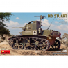 M3 Stuart Première Production, WW II Military Miniatures Series - MINIART 35412 - 1/35