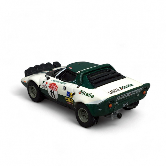 Lancia Stratos HF, "Alitalia" N°11, Blanc & Vert - Brekina 29654 - 1/87