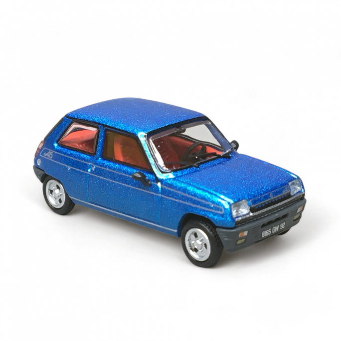 Renault R5 Alpine Turbo 1981, Bleu - REE CB-163 - HO 1/87