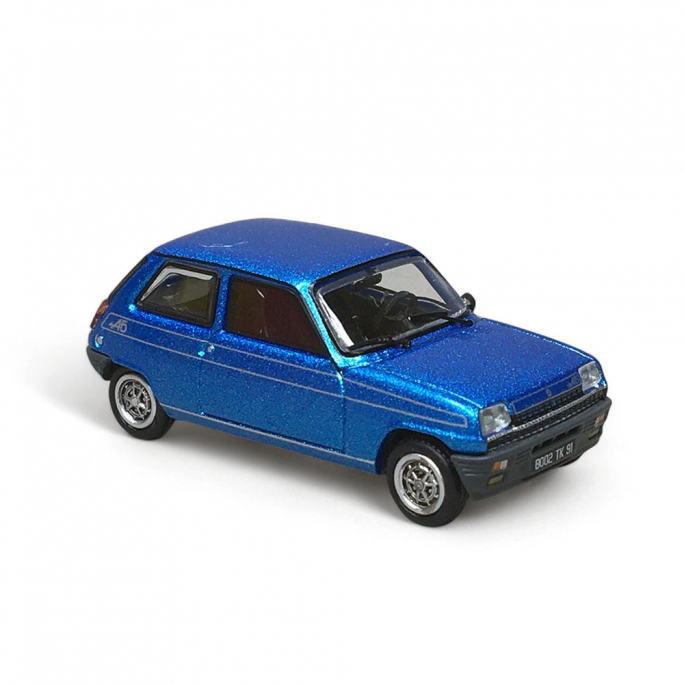 Renault R5 Alpine Turbo 1981, Bleu - REE CB-161 - HO 1/87