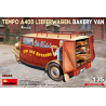 Tempo A400 Lieferwagen Fourgon de Boulangerie - Miniature Series - MINIART 38066