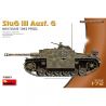 Tank StuG III Ausf. G, Mai - Juin 1943, WWII Military Miniatures Series - MINIART 72107 - 1/72