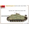 Tank StuG III Ausf. G, Mai - Juin 1943, WWII Military Miniatures Series - MINIART 72107 - 1/72