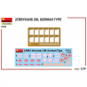 Jerrycans 20l type Allemand - MINIART 24002 - 1:24