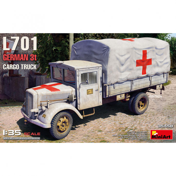 Camion de transport Allemand - WWII Military Miniatures Series - MINIART 35450 - 1/35