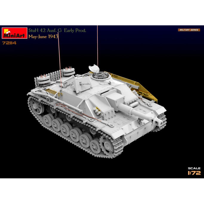 Stuh 42 Ausf.g early prod. , Military Series - MINIART 72114 - 1/72