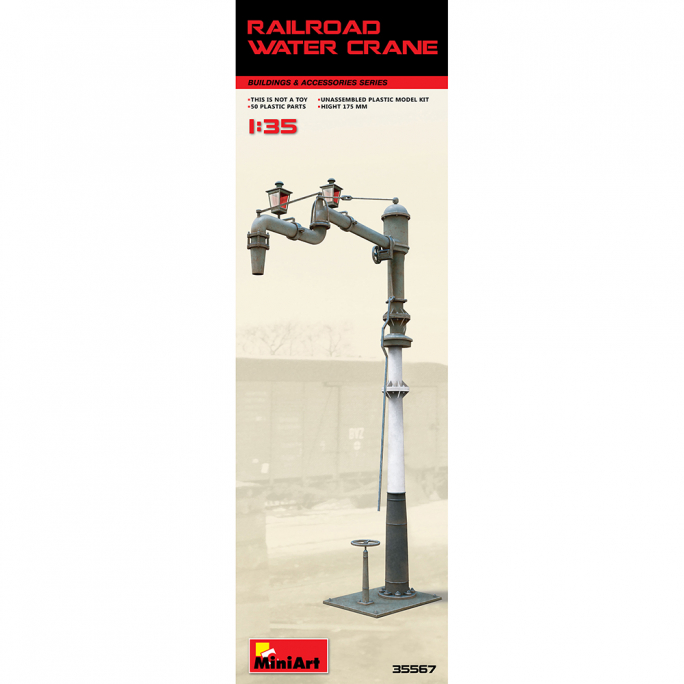 Grue d'approvisionnement en eau, Buildings & Accessories Series - MINIART 35567 - 1/35