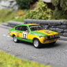 Opel Kadett C GTI/E "tour de Corse 1976" No.12, Jaune & Vert - Brekina 20409 - HO 1/87