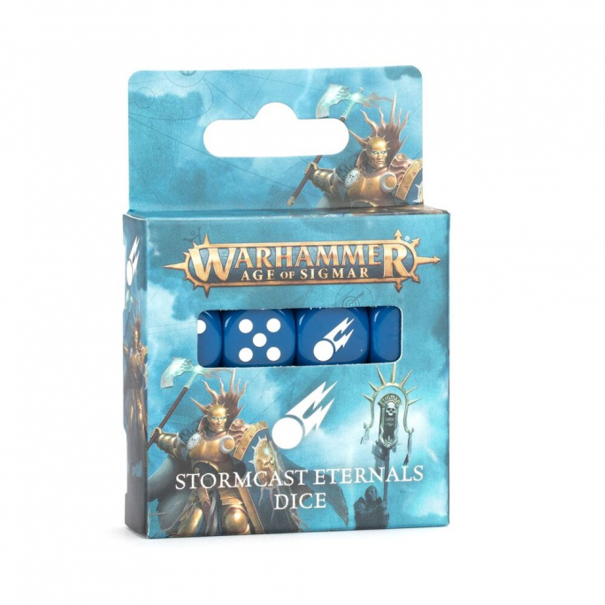 Warhammer Age of Sigmar : Set de dés Stormcast - WARHAMMER 65-12