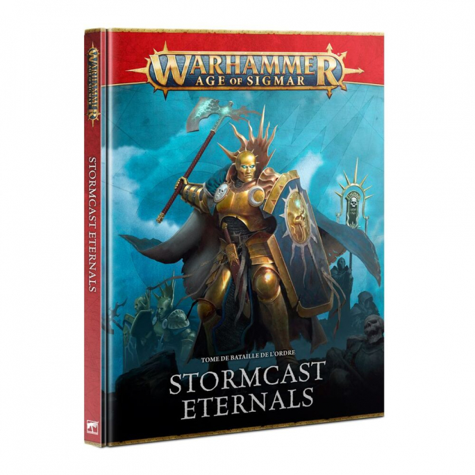 Warhammer Age of Sigmar : Tome de Bataille de l'Ordre Stormcast Eternals (Fr) - WARHAMMER 96-01