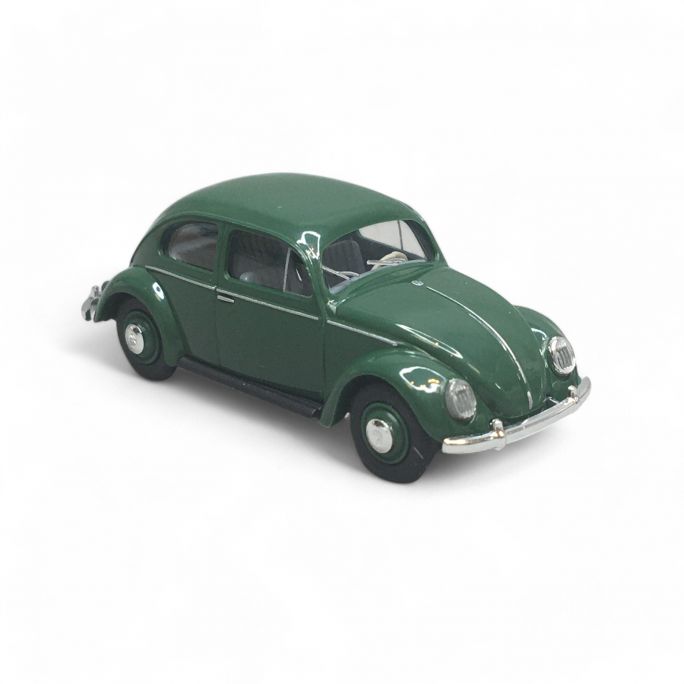 VW Coccinelle avec vitre ovale, Vert foncé - BUSCH 52990 - HO 1/87