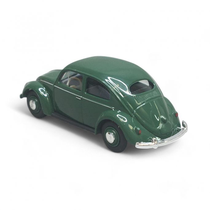 VW Coccinelle avec vitre ovale, Vert foncé - BUSCH 52990 - HO 1/87