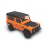 Land Rover Defender 90, dernière édition, Orange - BUSCH 54309 - HO 1/87