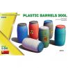 Baril en plastique de 200L - MiniArt 24011 - 1/24