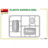 Baril en plastique de 200L - MiniArt 24011 - 1/24