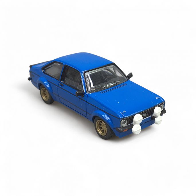 Ford Escort RS 1800, bleu - BREKINA 19576 - HO 1/87