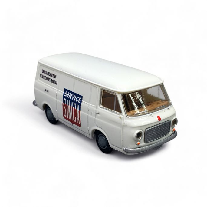 Fiat 238 Service "Simca", Blanc - Brekina 34469 - HO 1/87