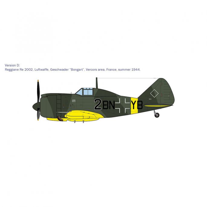 Macchi MC.205 veltro - Italeri 2519 - 1/32