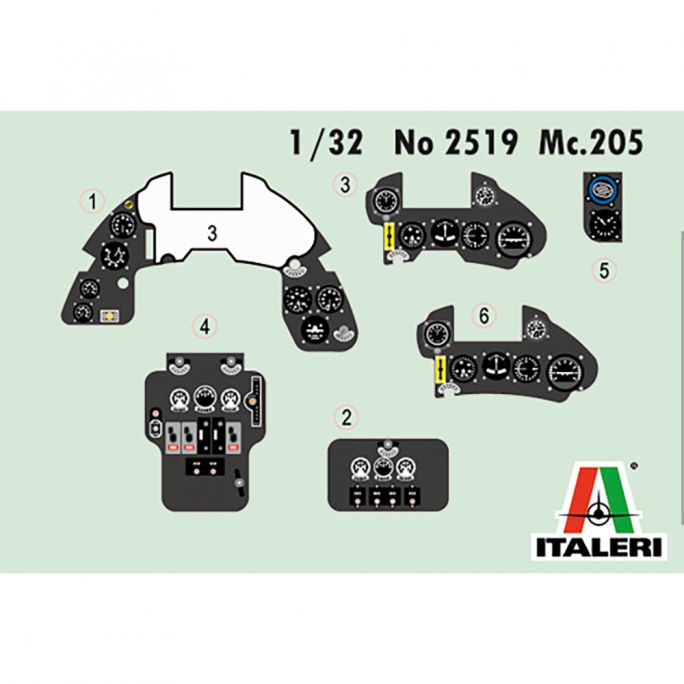 Macchi MC.205 veltro - Italeri 2519 - 1/32