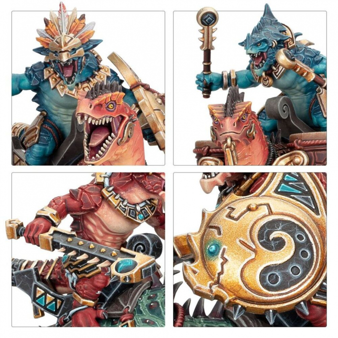 Warhammer Age of Sigmar : Seraphon Lanciers Aggradons - WARHAMMER 88-18