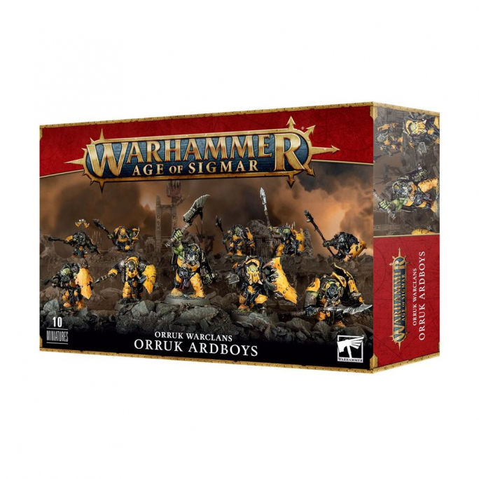 Warhammer Age of Sigmar : Orruk Warclans Durboys Orruks - WARHAMMER 89-61