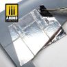 5 feuilles d'aluminium adhésives 280x195mm - AMMO 8247