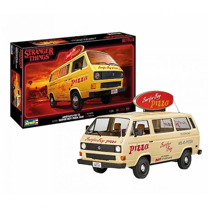 Stranger Things, Volswagen T3 Bus "Surfer Boy" - Revell 07725 - 1/25