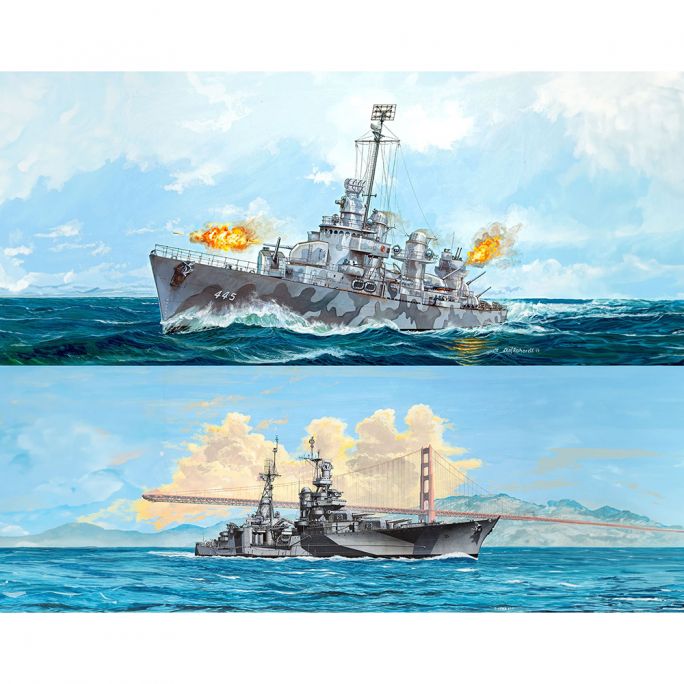 Coffret Pacific Warriors Uss Indianapolis - Revell 05644 - 1/700 