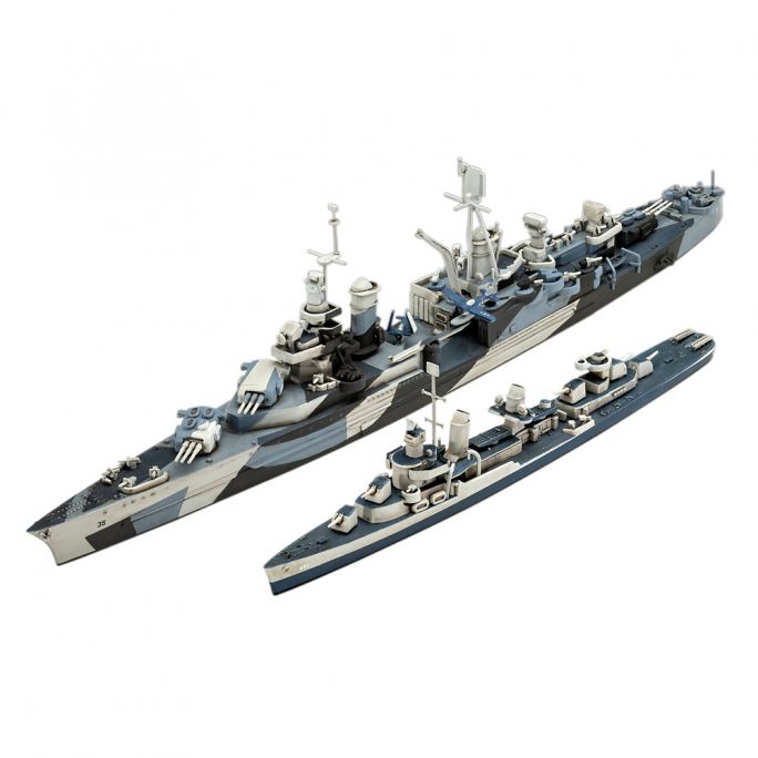 Coffret Pacific Warriors Uss Indianapolis - Revell 05644 - 1/700 