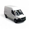 Mercedes-benz Sprinter, Blanc - Busch 54000 - HO 1/87