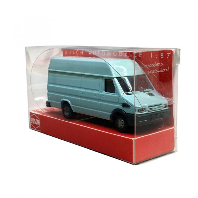 Iveco Daily, Turquoise - Busch 89115 - HO 1/87