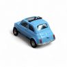 Fiat 500 avec chauffeur et chien, Bleu -Busch 48735 - HO 1/87