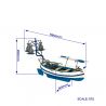 Bateau de pêche Calella - Occre 52002 - 1/15