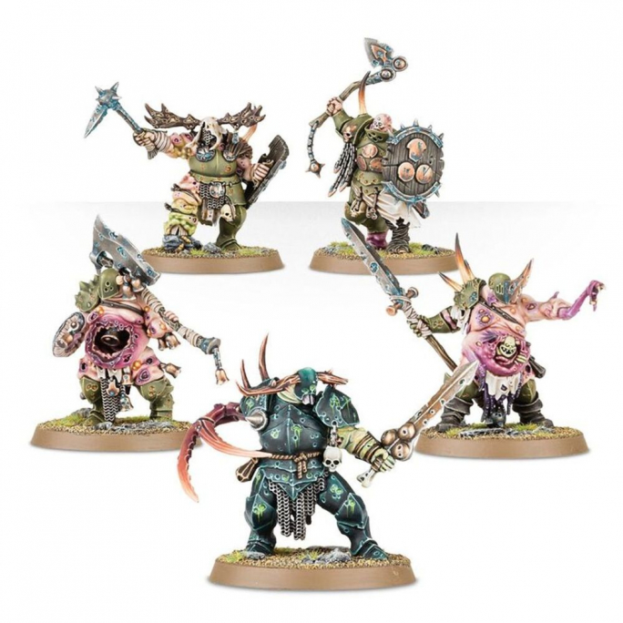 Warhammer Age of Sigmar : Bataillon de Putrescents de Nurgle: Kyste de la Tremblose - WARHAMMER 83-102