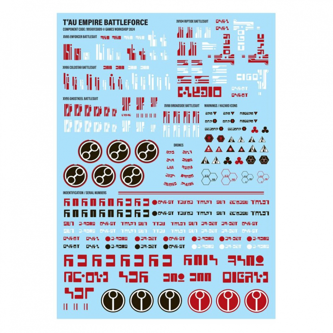 Warhammer 40,000 : Bataillon de l'Empire T'au: Cadre de Riposte - WARHAMMER 56-68