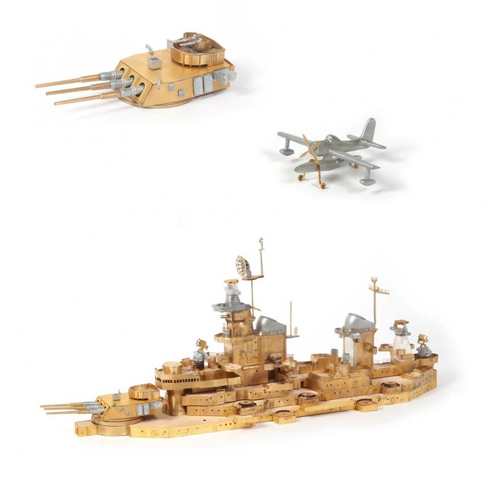 Bateau USS Missouri (BB-63) Bateau en Bois et Métal - OCCRE 16002 - 1/200