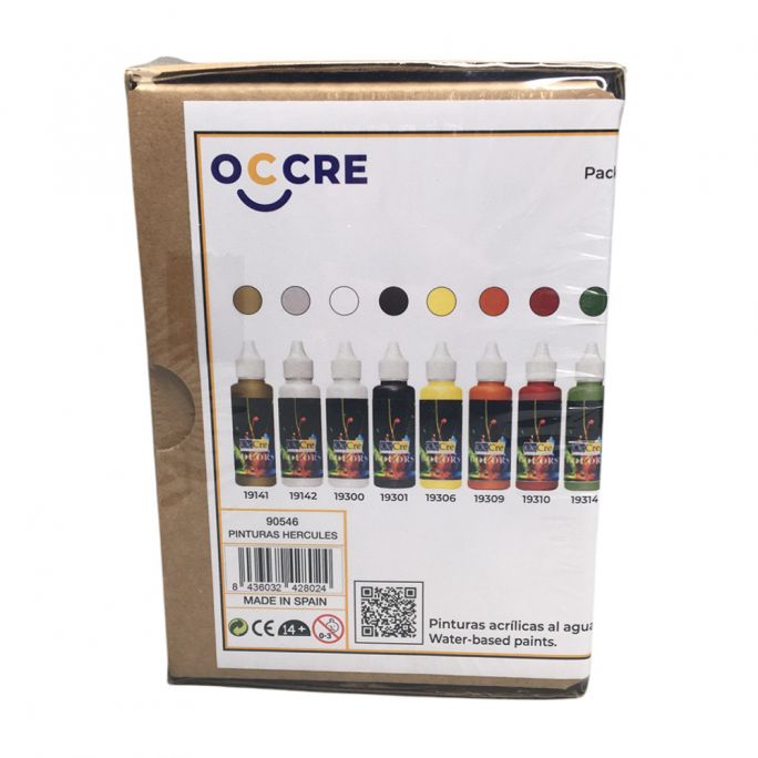 Pack 14 Peintures Acryliques Remorqueur Hercules - OCCRE 90546