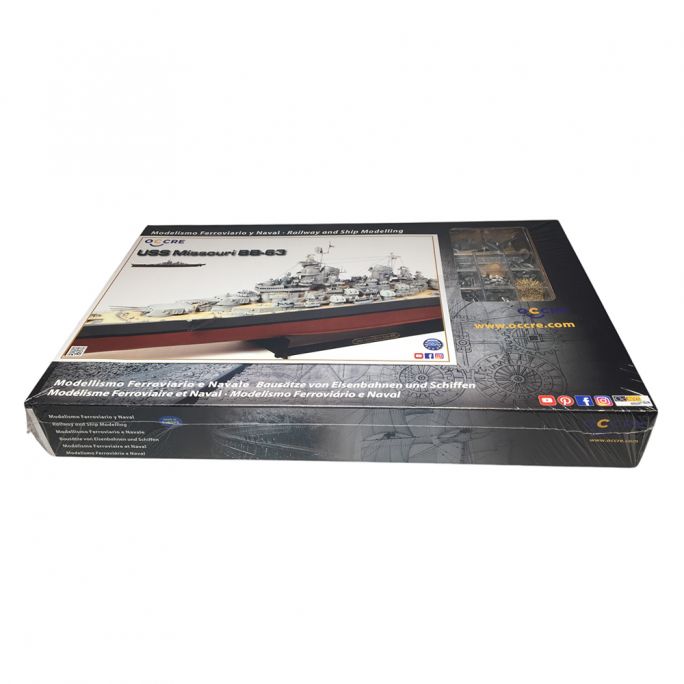 Bateau USS Missouri (BB-63), Bateau en Bois et Métal - OCCRE 16002 - 1/200