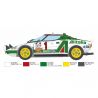 Lancia stratos HF Gr.4 Monte Carlo 1977 - ITALERI 4714 - 1/12