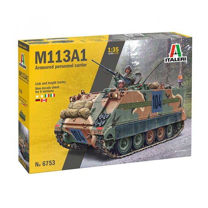 Transport troupes blindé M113A1 - ITALERI 6753 - 1/35