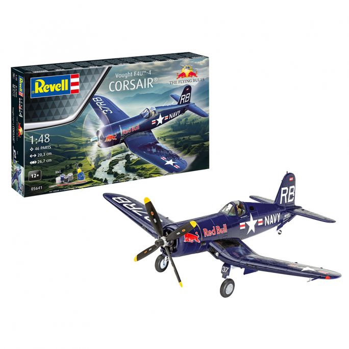 Coffret Flying Bulls F4U-4 Corsair - REVELL 05641 - 1/48